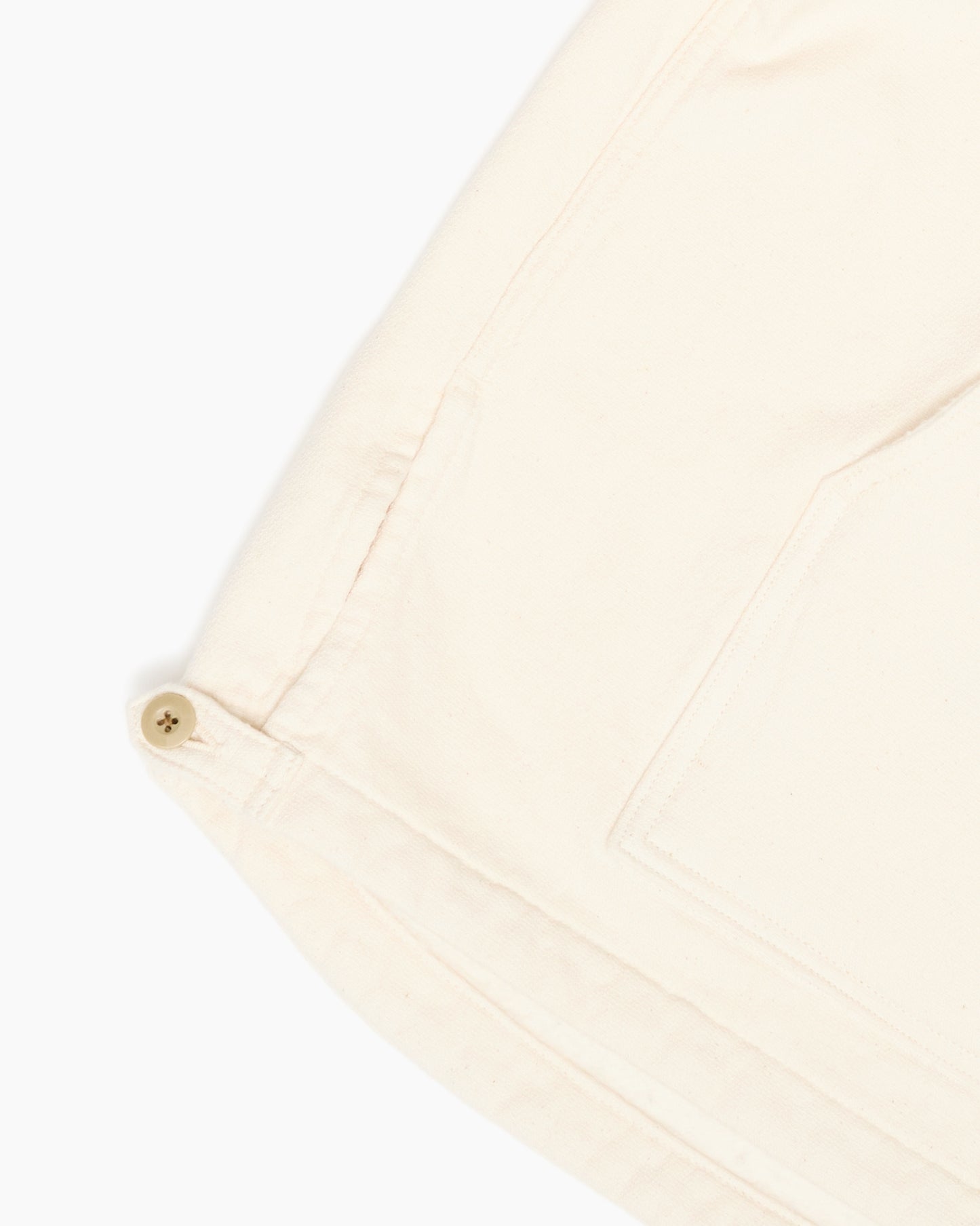 Ecru Smock Salvage Hoodie