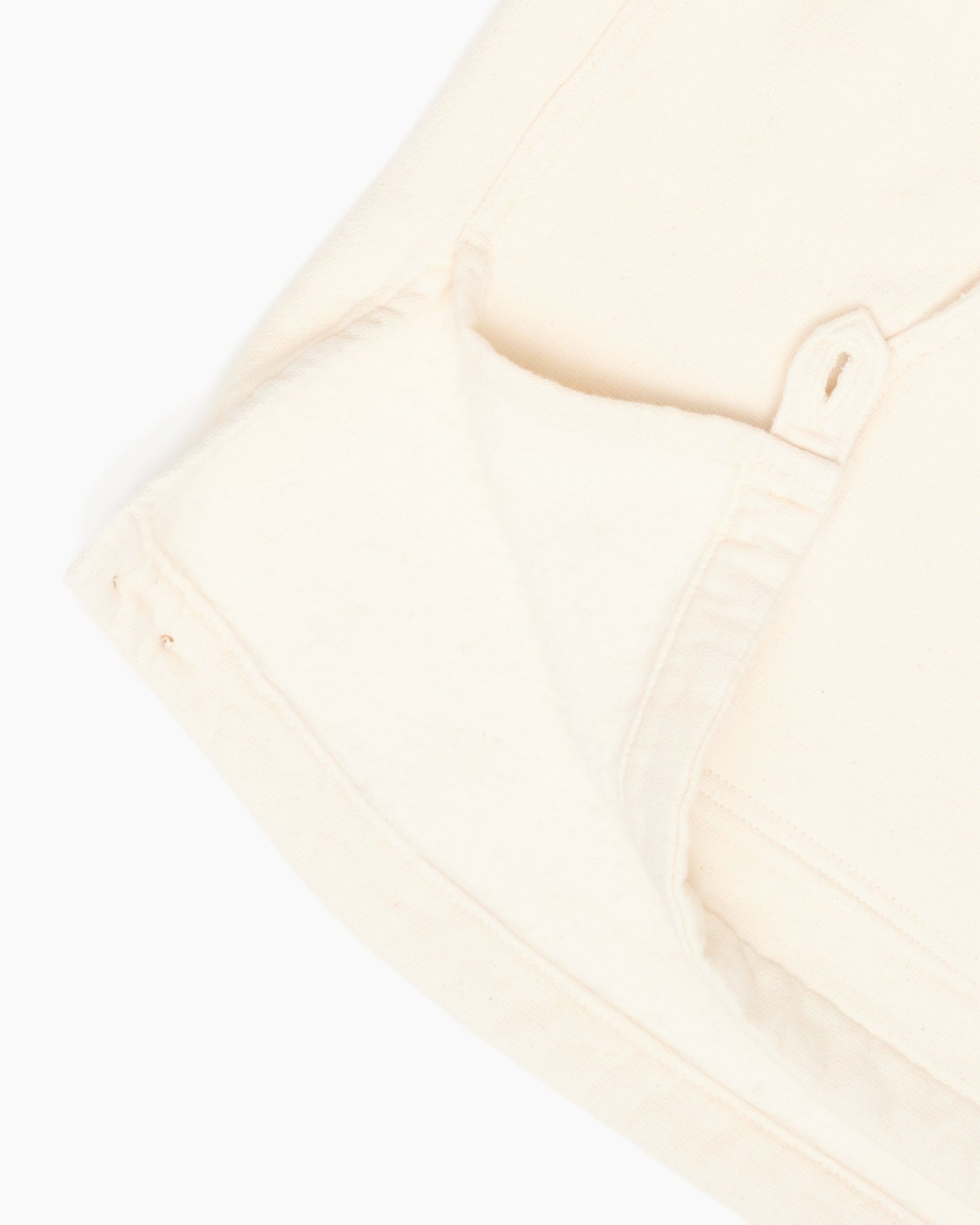 Ecru Smock Salvage Hoodie