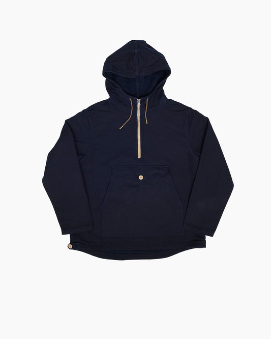 Navy Smock Salvage Hoodie