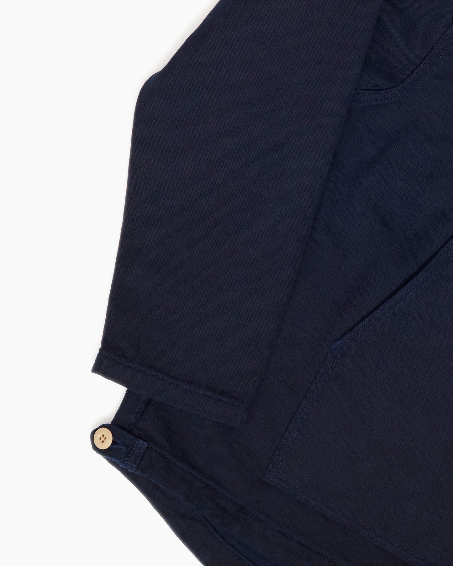 Navy Smock Salvage Hoodie