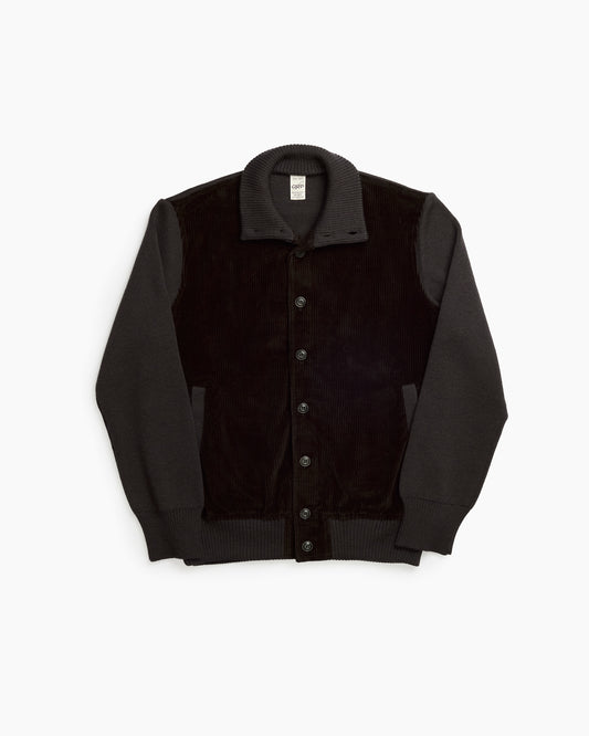 Dark Brown Corduroy Bomber