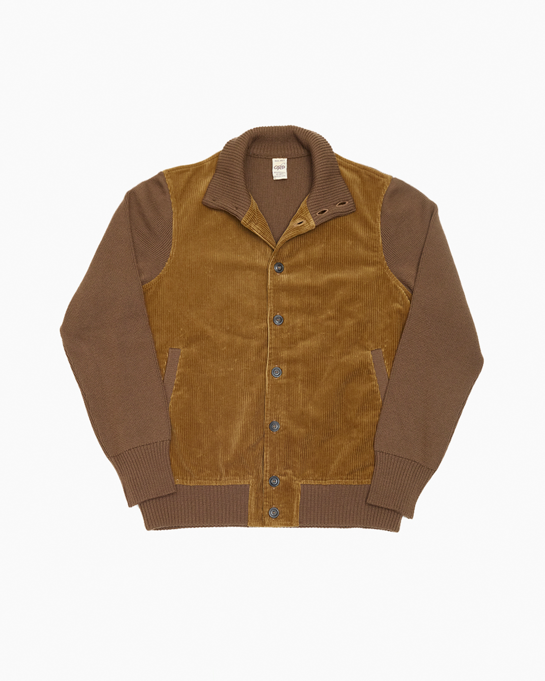 Teddy Brown Corduroy Bomber