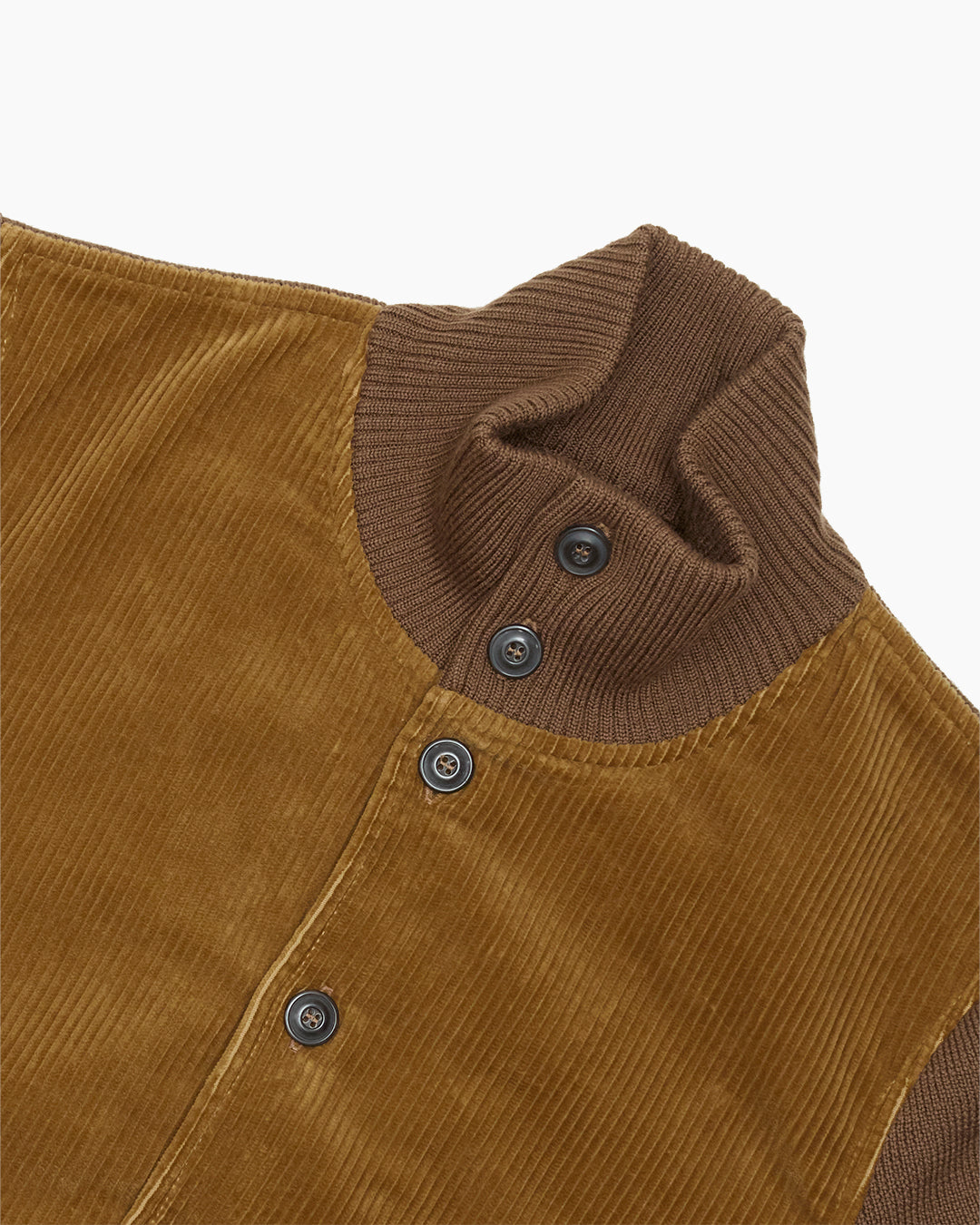 Teddy Brown Corduroy Bomber