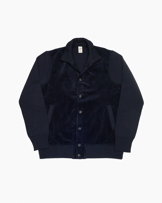 Navy Corduroy Bomber