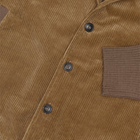 Teddy Brown Corduroy Bomber