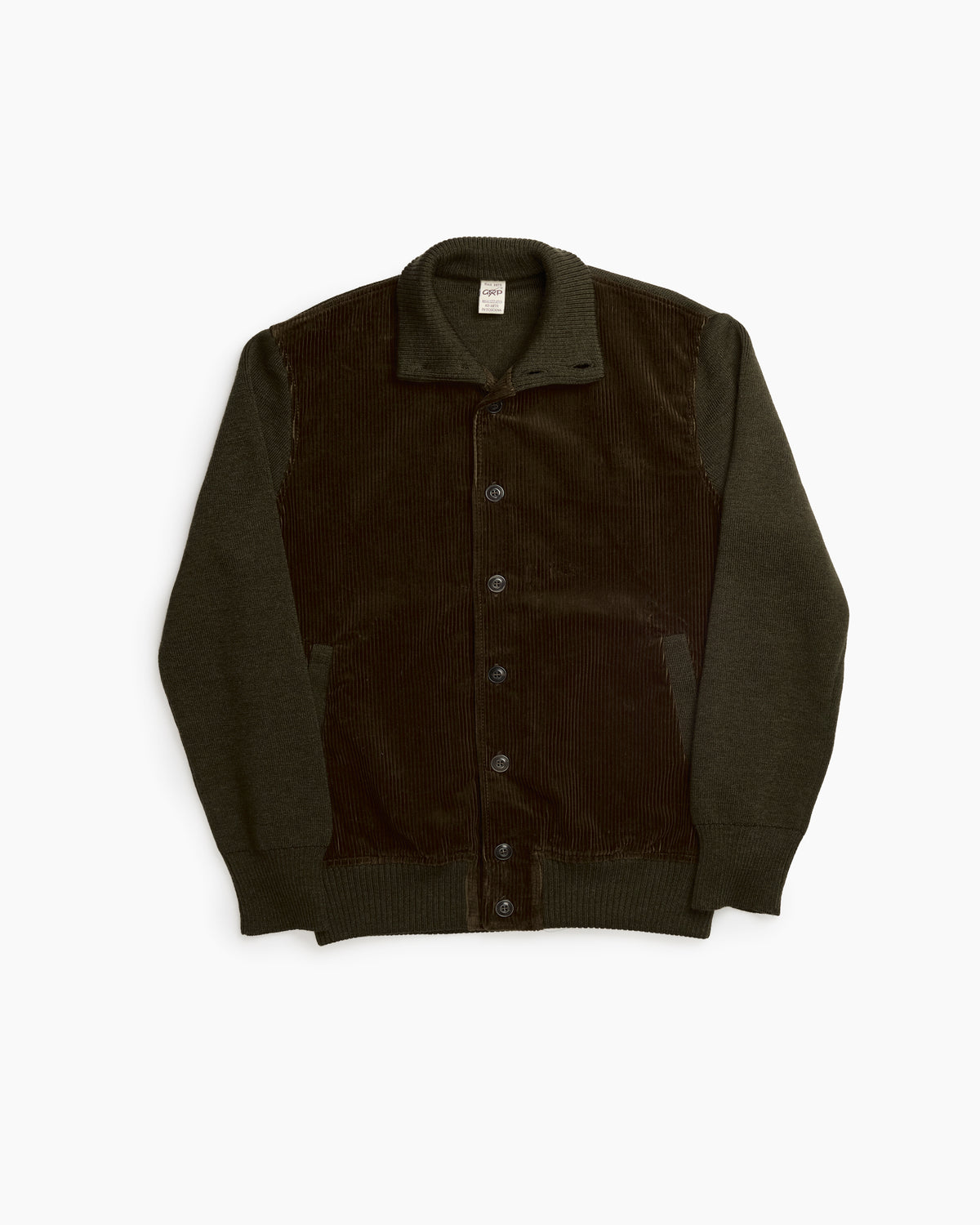 Olive Corduroy Bomber