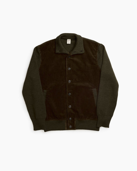Olive Corduroy Bomber
