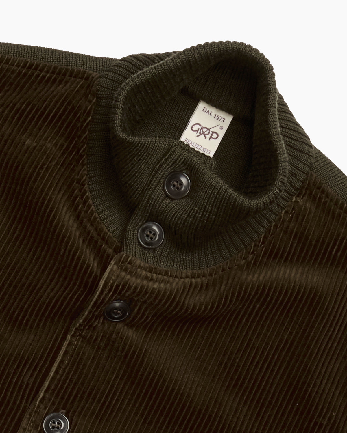 Olive Corduroy Bomber