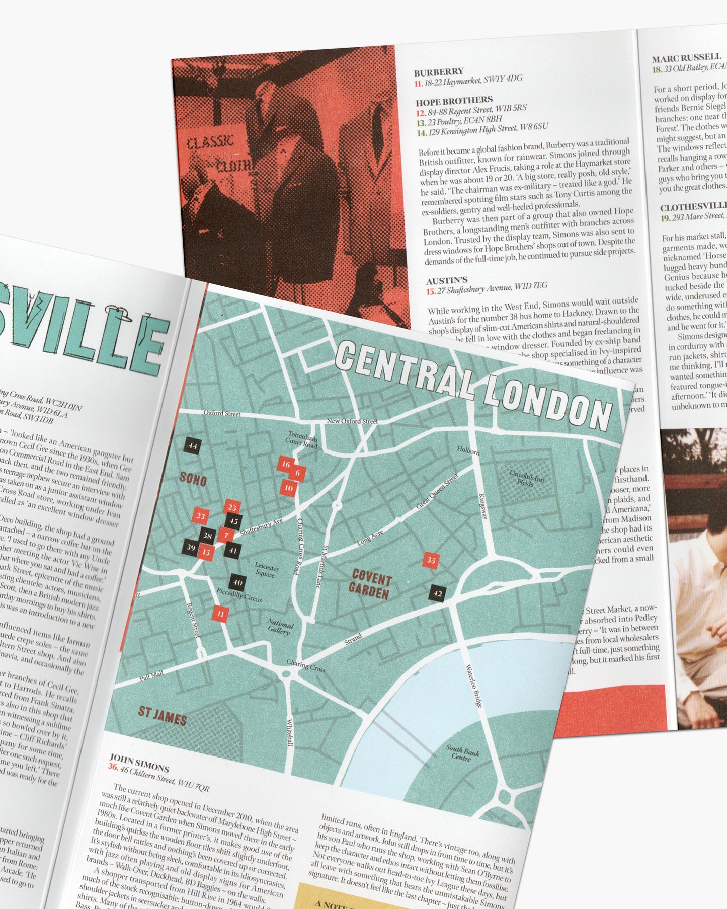 Clothesville: John Simons' London by Herb Lester Associates