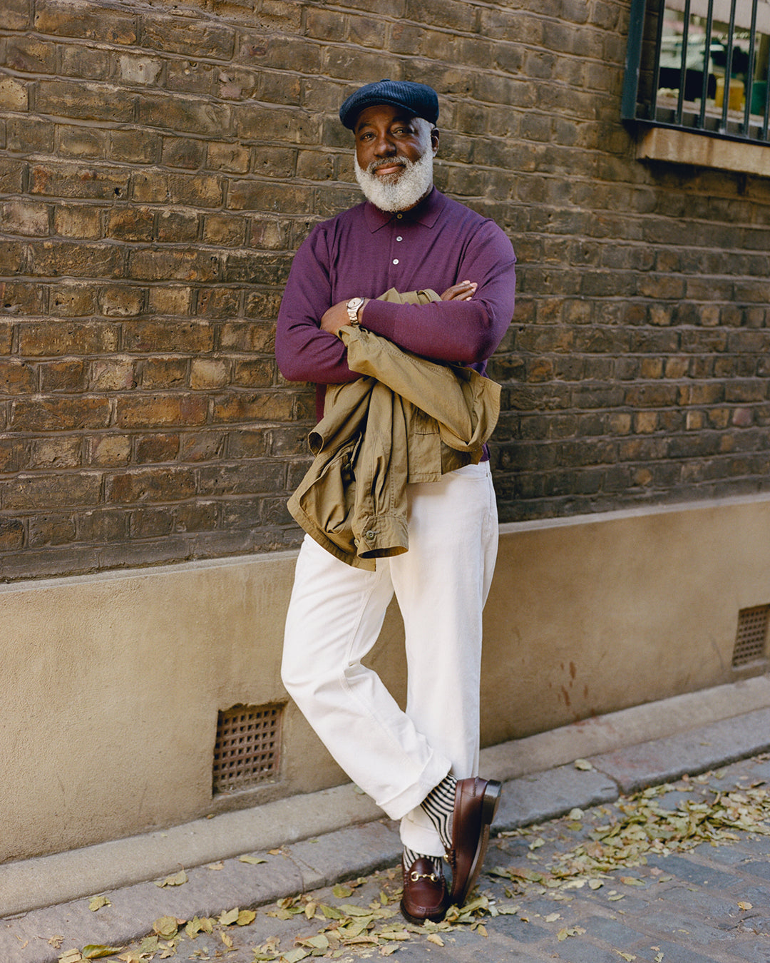 Rodolfo Wide Fit White Selvedge Jean
