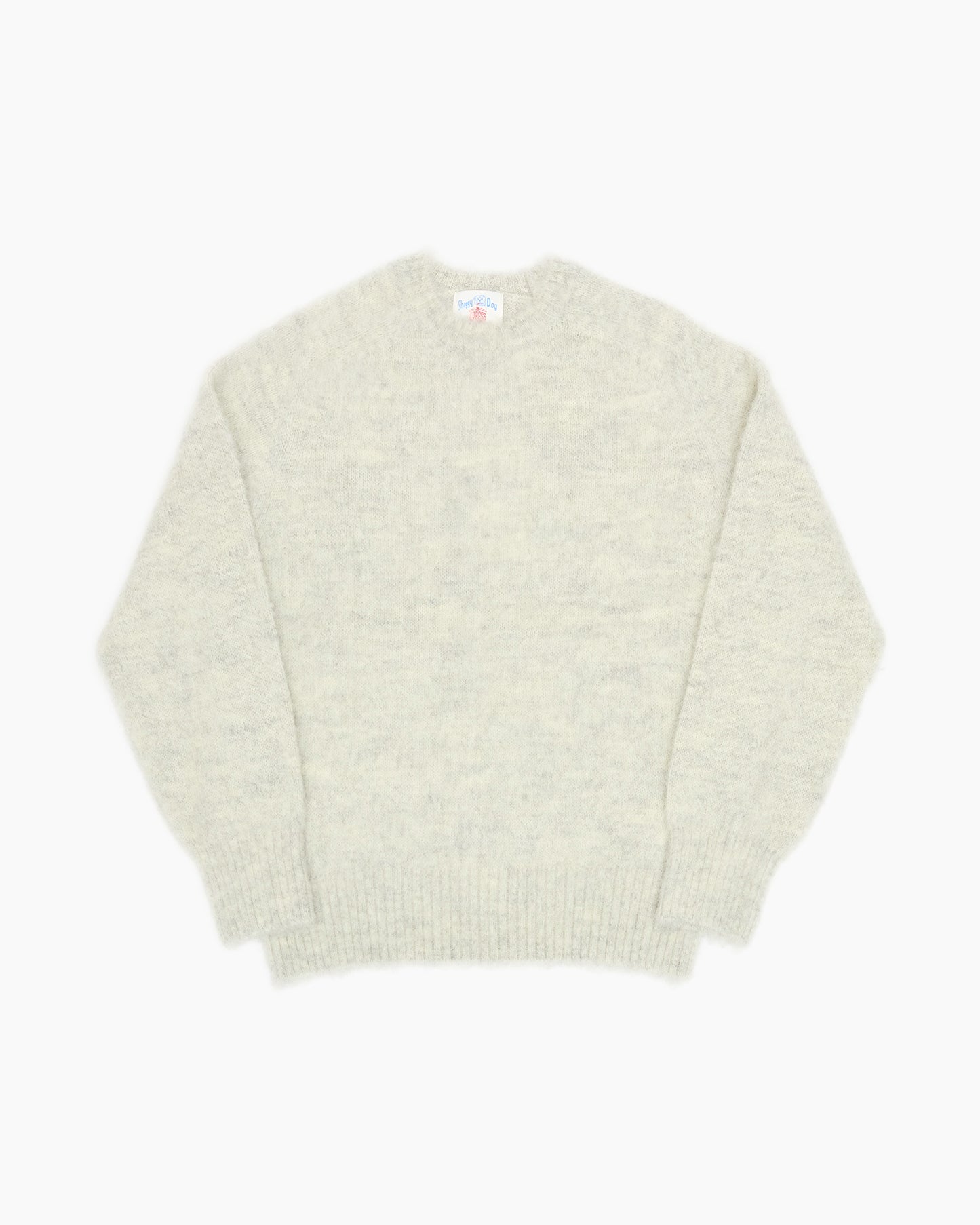 Cream Melange Shaggy Dog Sweater