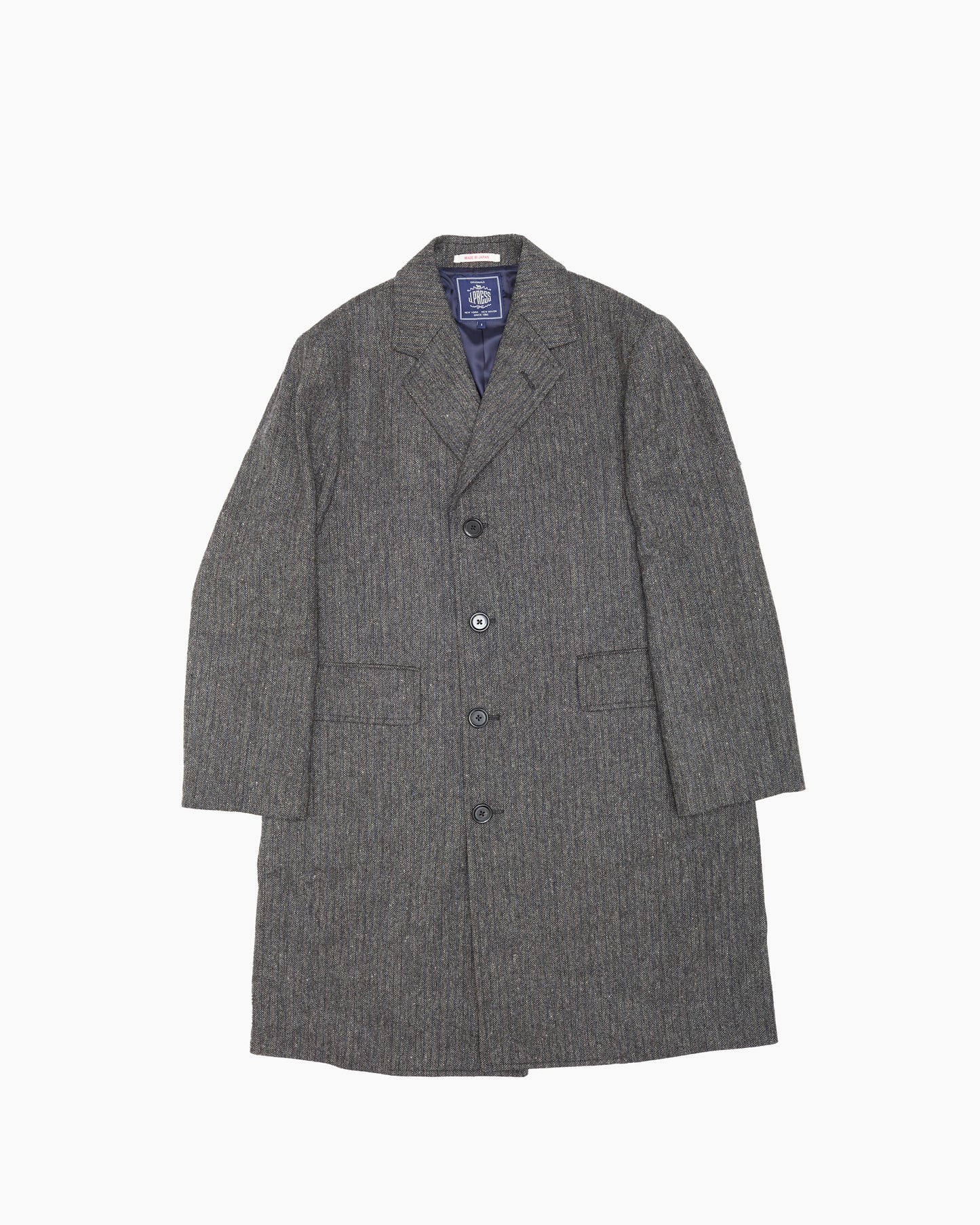 Natural Shoulder Topcoat