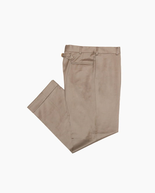Taupe Wool Dress Trouser
