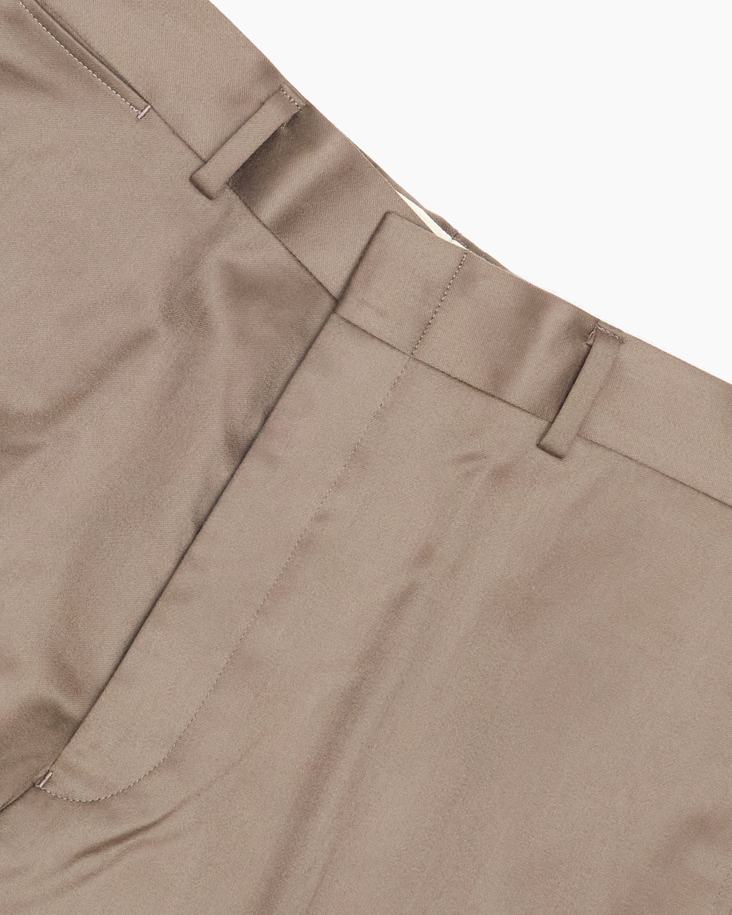 Taupe Wool Dress Trouser