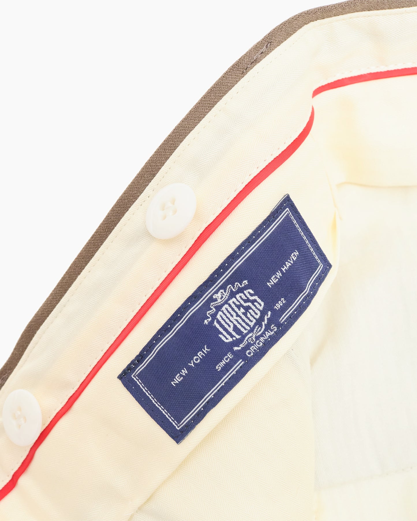 Taupe Wool Dress Trouser