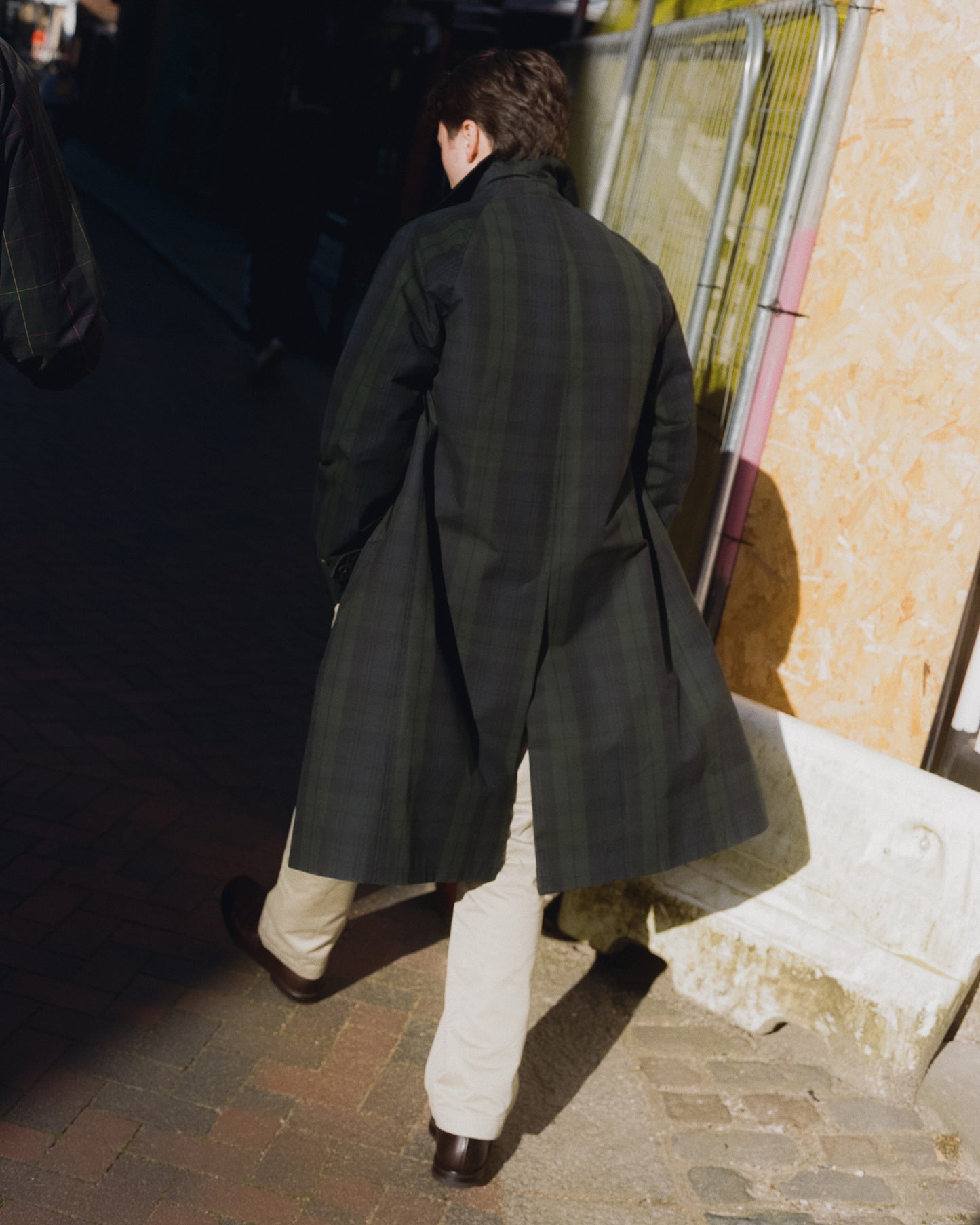 Full Length Blackwatch Raincoat
