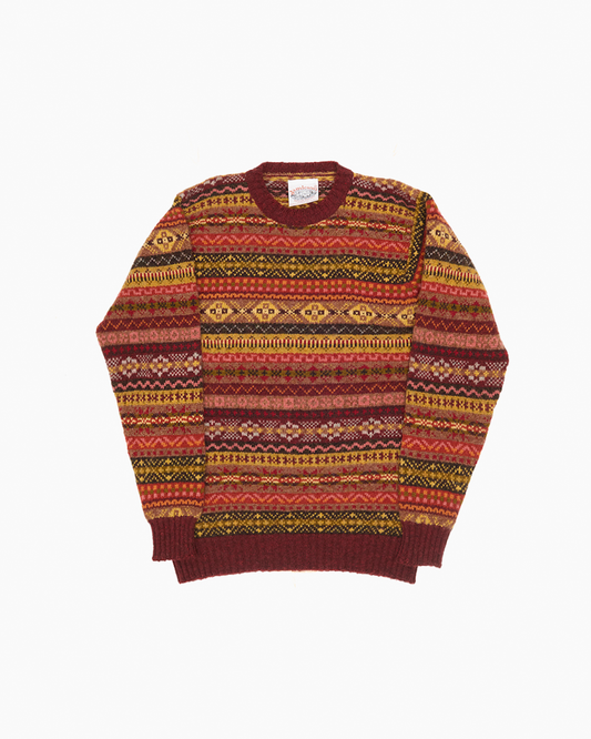 Russet Fair Isle Sweater