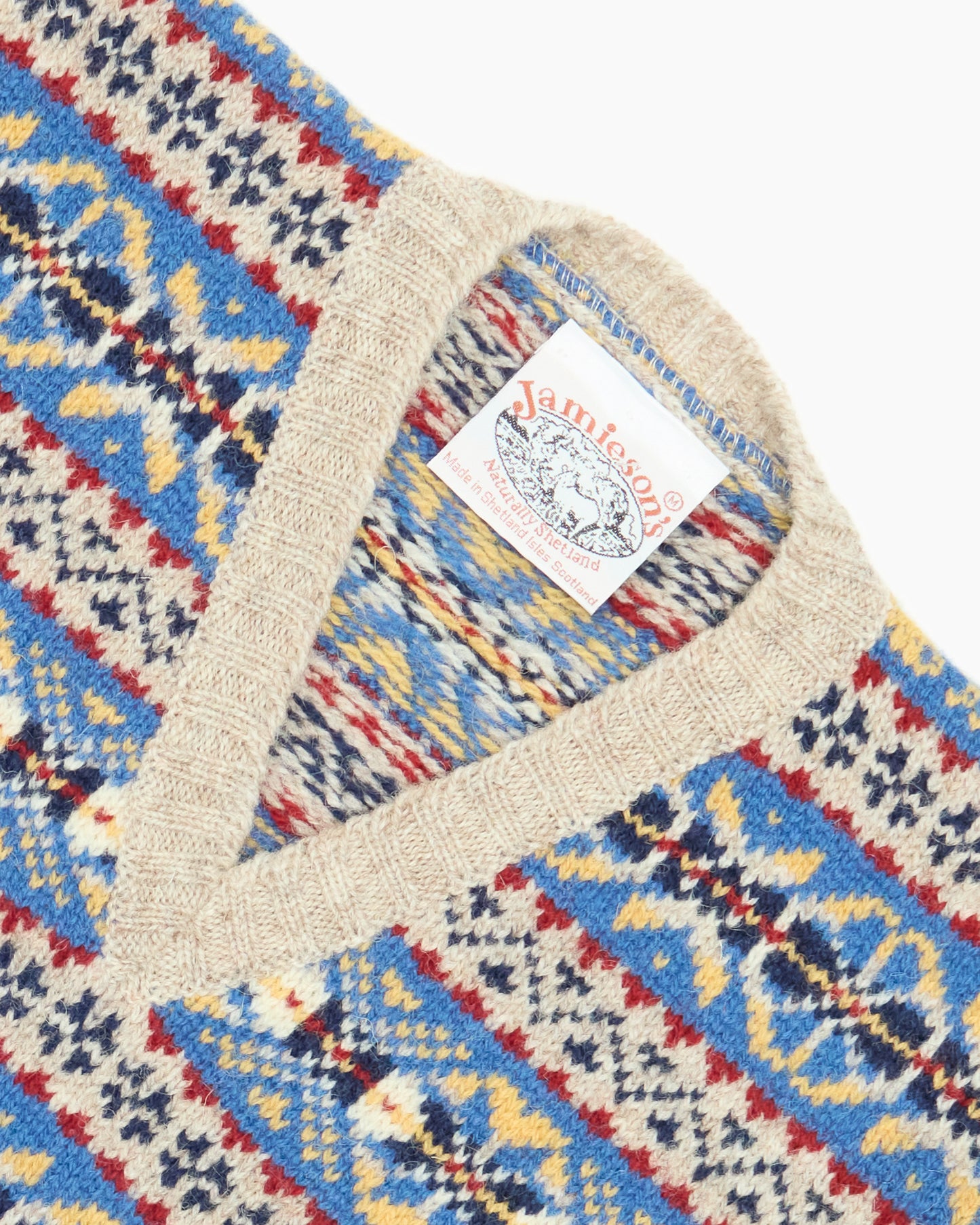 Eider Fair Isle V-Neck Sweater Vest