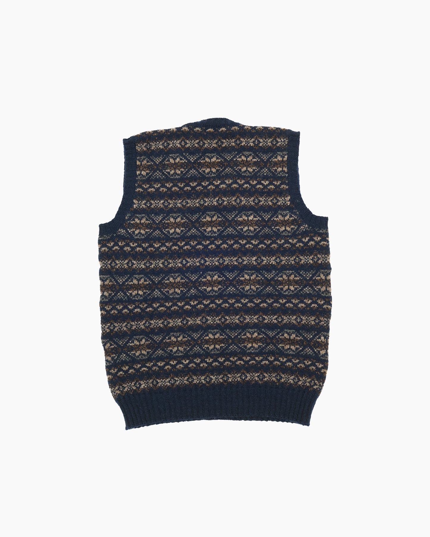 Loch Fair Isle V-neck Sweater Vest