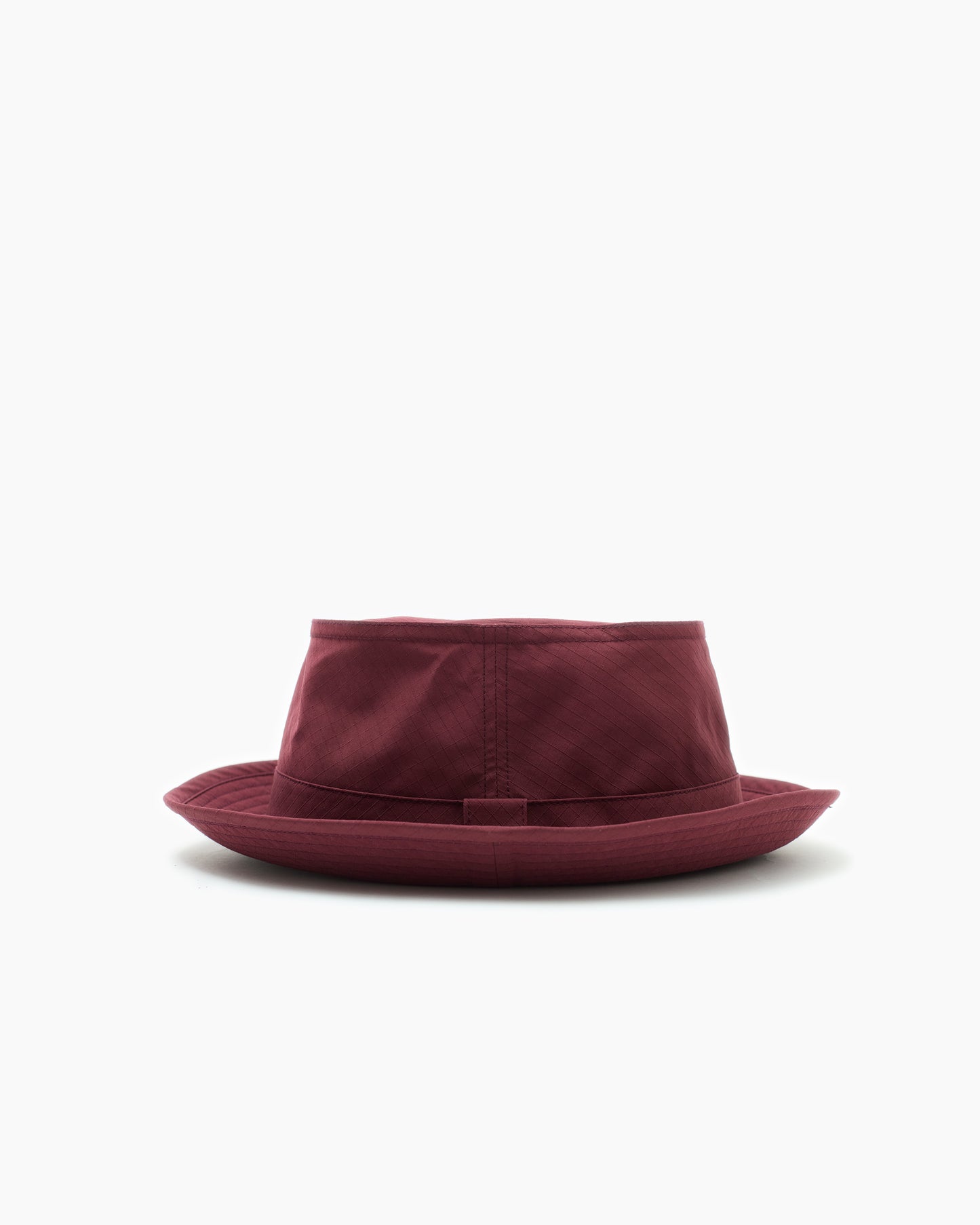 Aubergine Snap–Brim Bucket Hat: Ripstop Edition