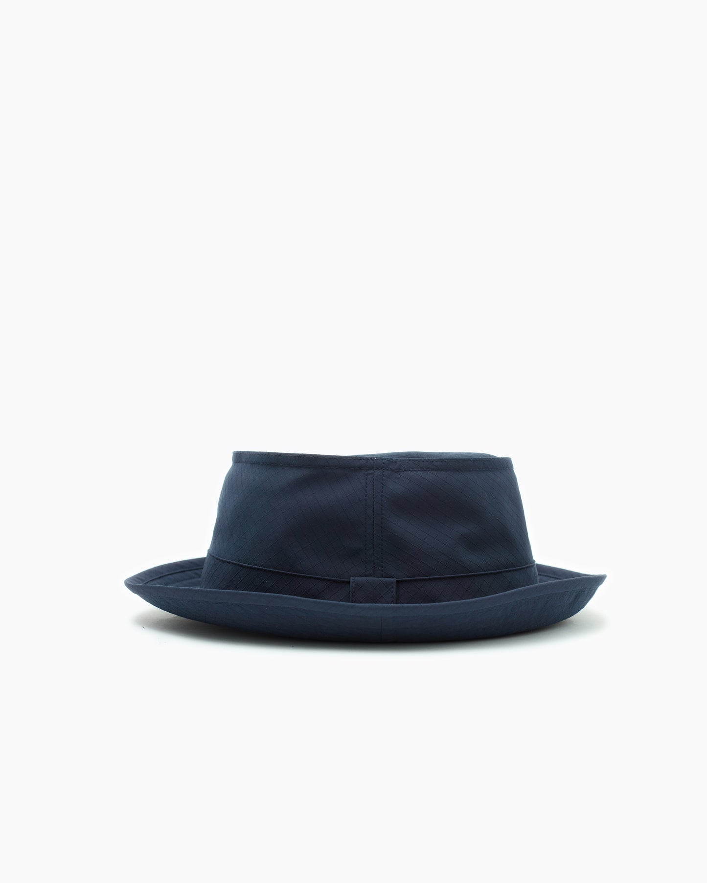 Navy Snap–Brim Bucket Hat: Ripstop Edition