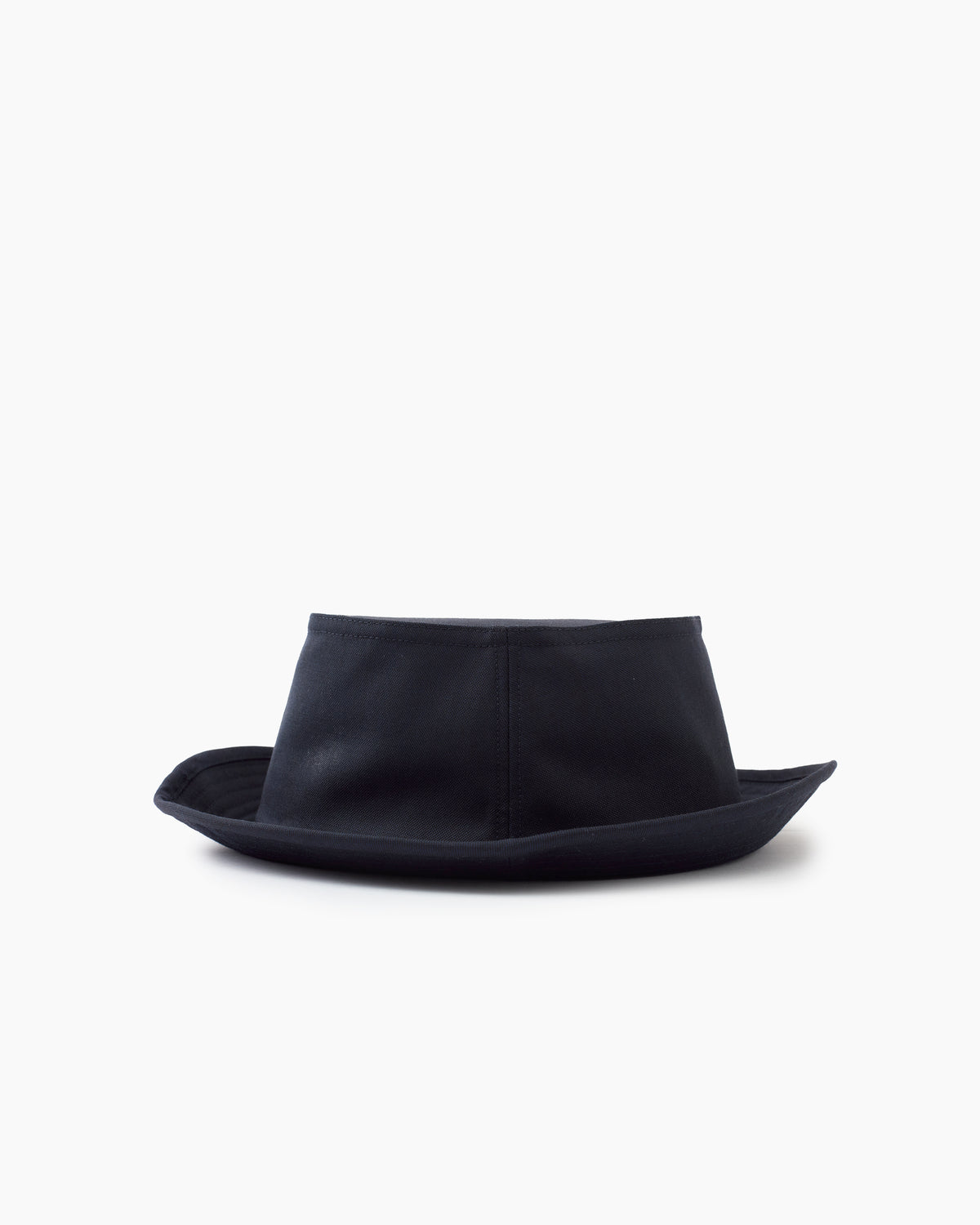 Navy Wool Suiting Edition Snap–Brim Bucket Hat