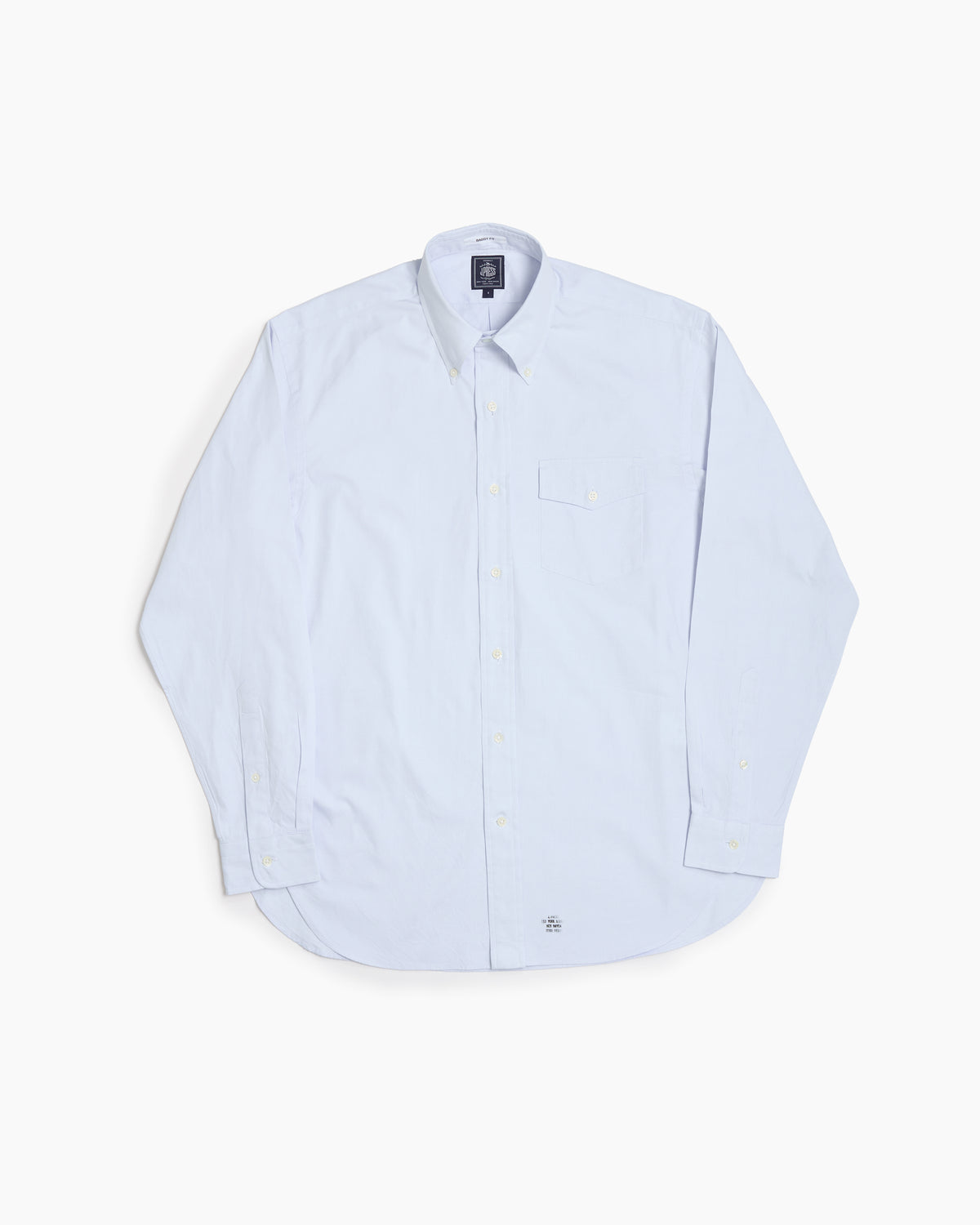 Blue Pin Oxford Shirt