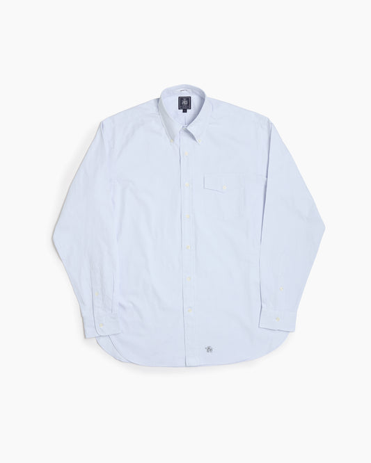 Blue Pin Oxford Shirt