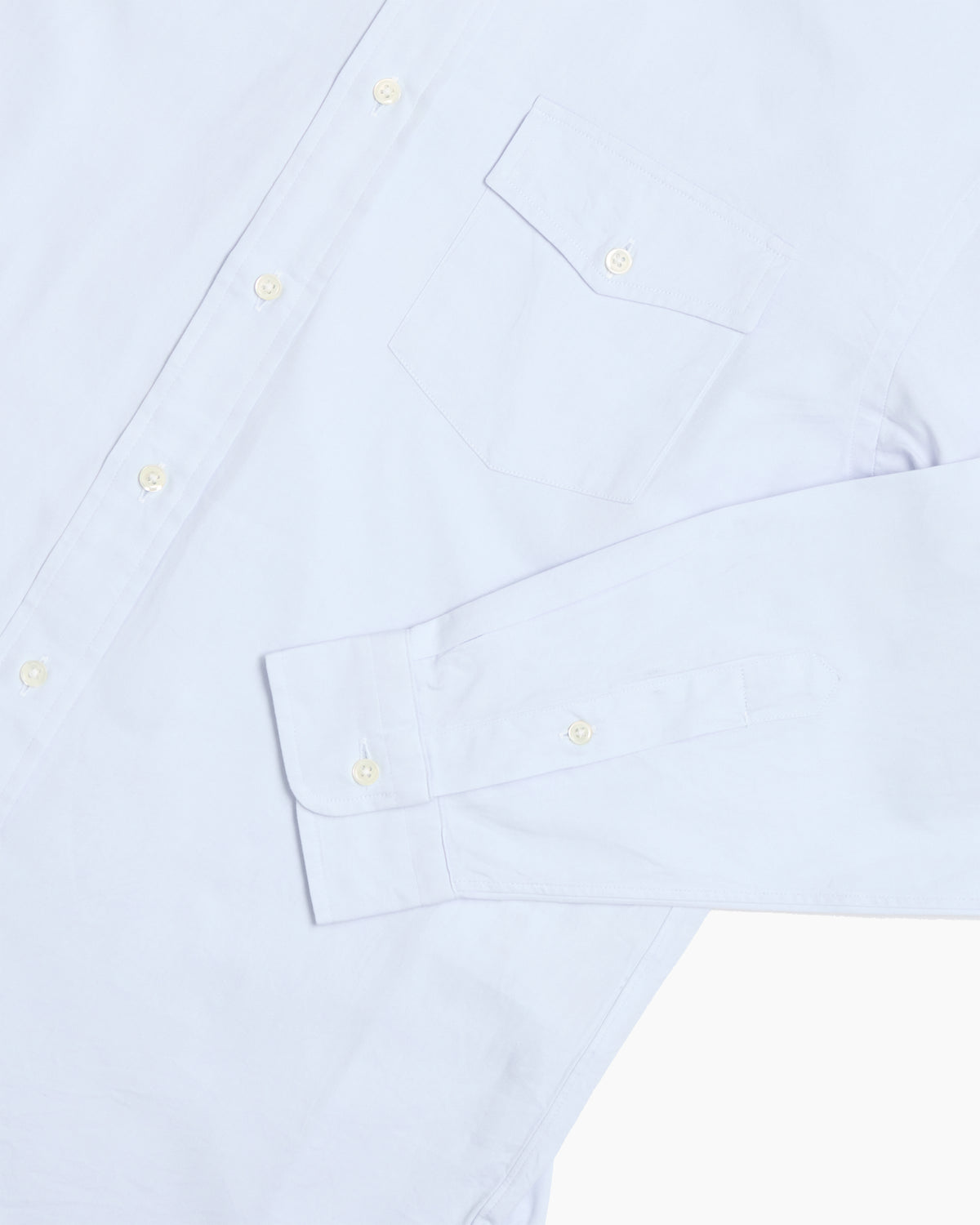Blue Pin Oxford Shirt