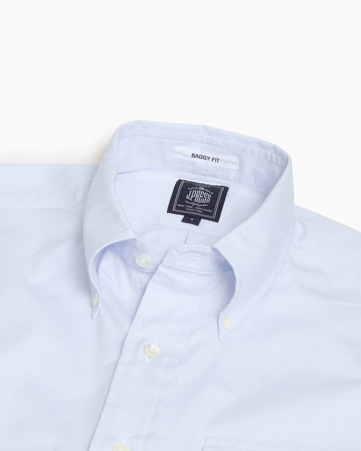 Blue Pin Oxford Shirt