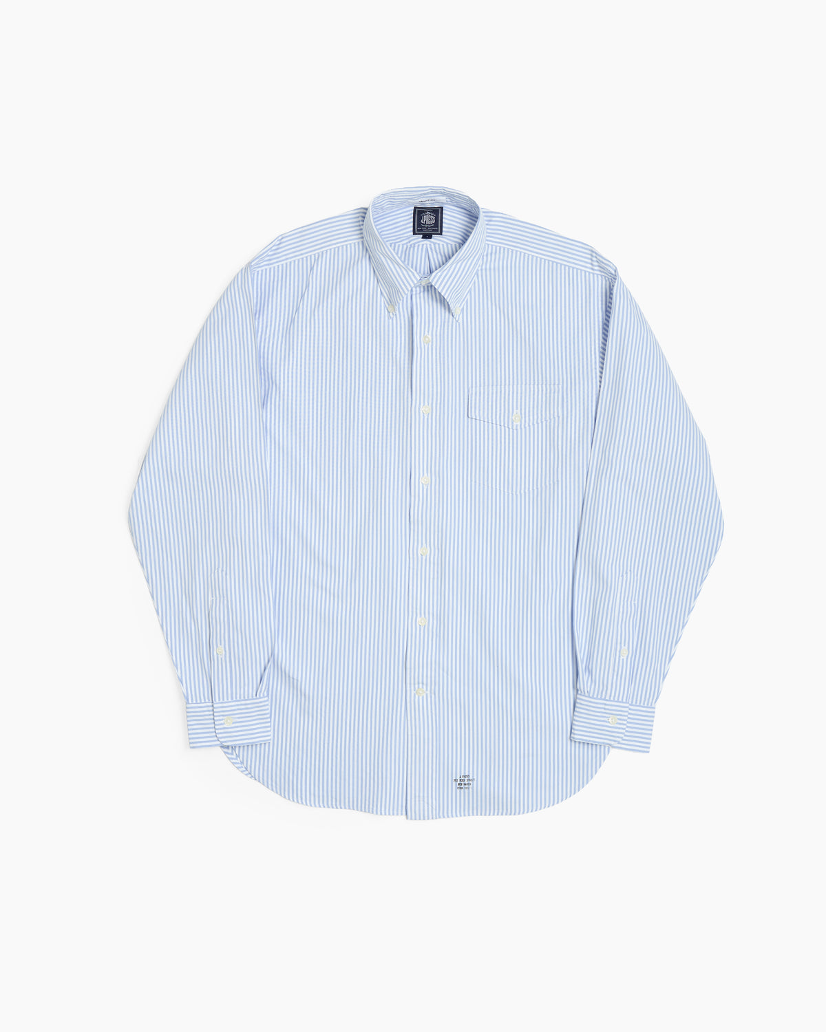 Blue Stripe Pin Oxford Shirt