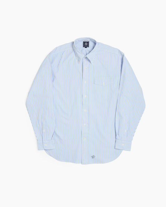 Blue Stripe Pin Oxford Shirt