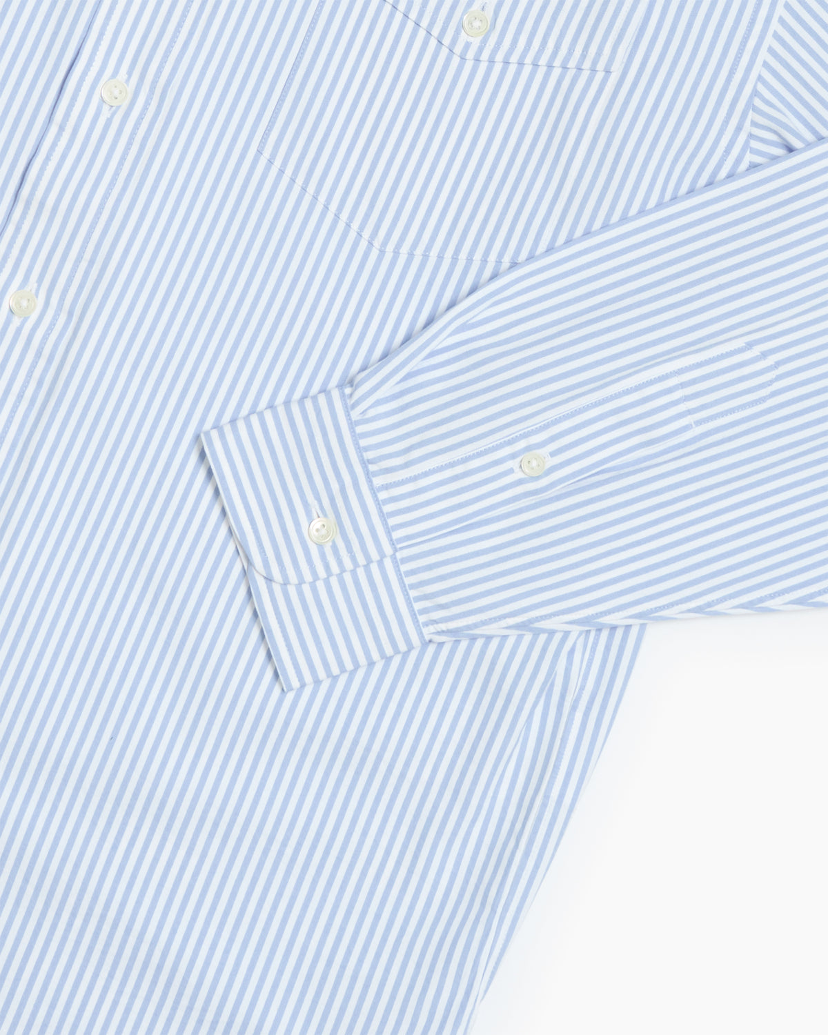 Blue Stripe Pin Oxford Shirt