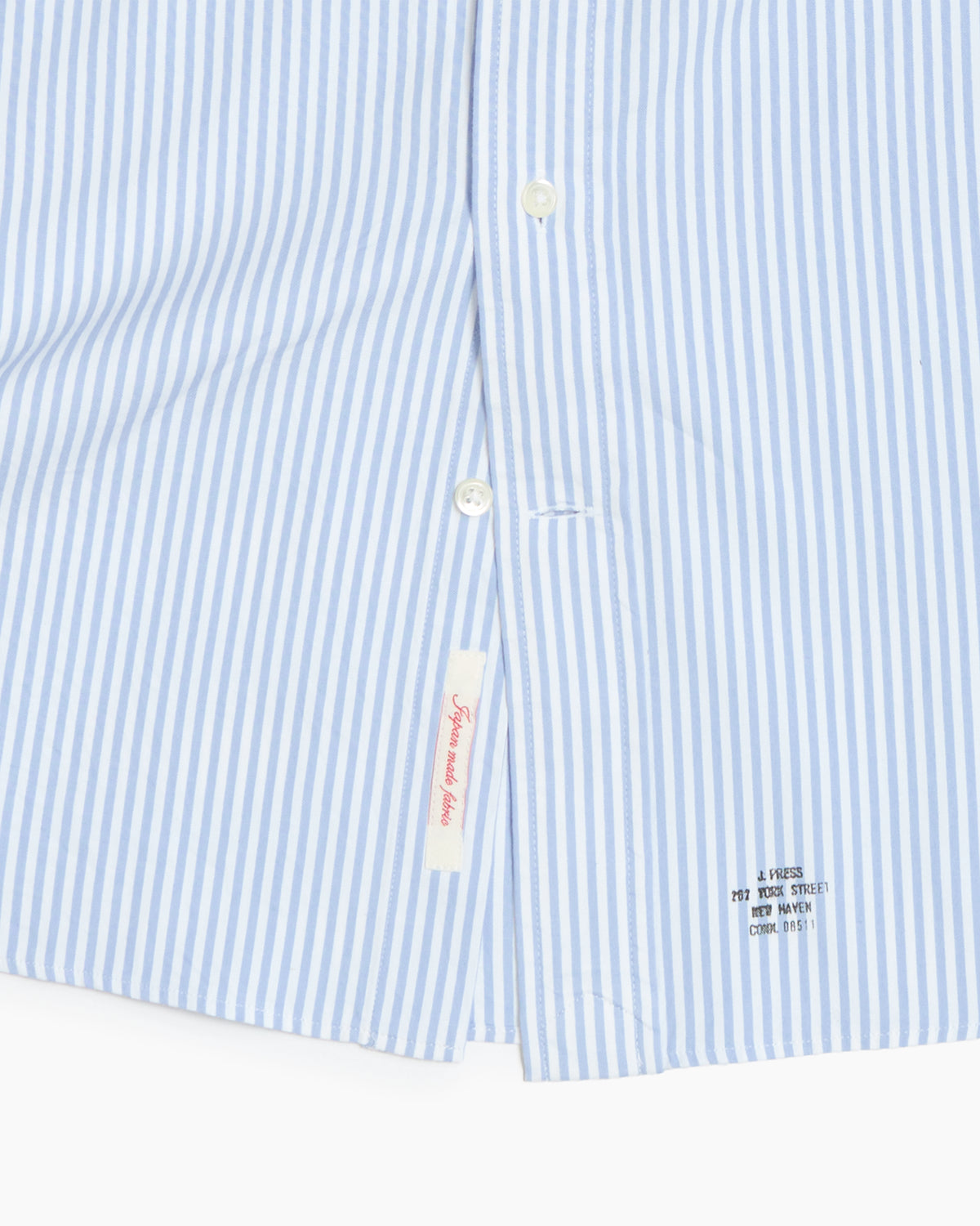 Blue Stripe Pin Oxford Shirt