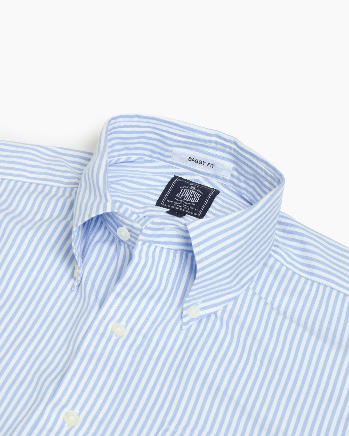 Blue Stripe Pin Oxford Shirt
