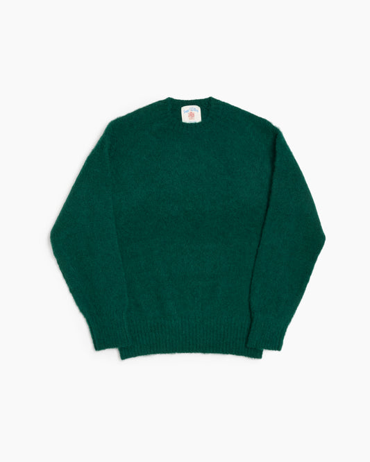 Green Shaggy Dog Jumper
