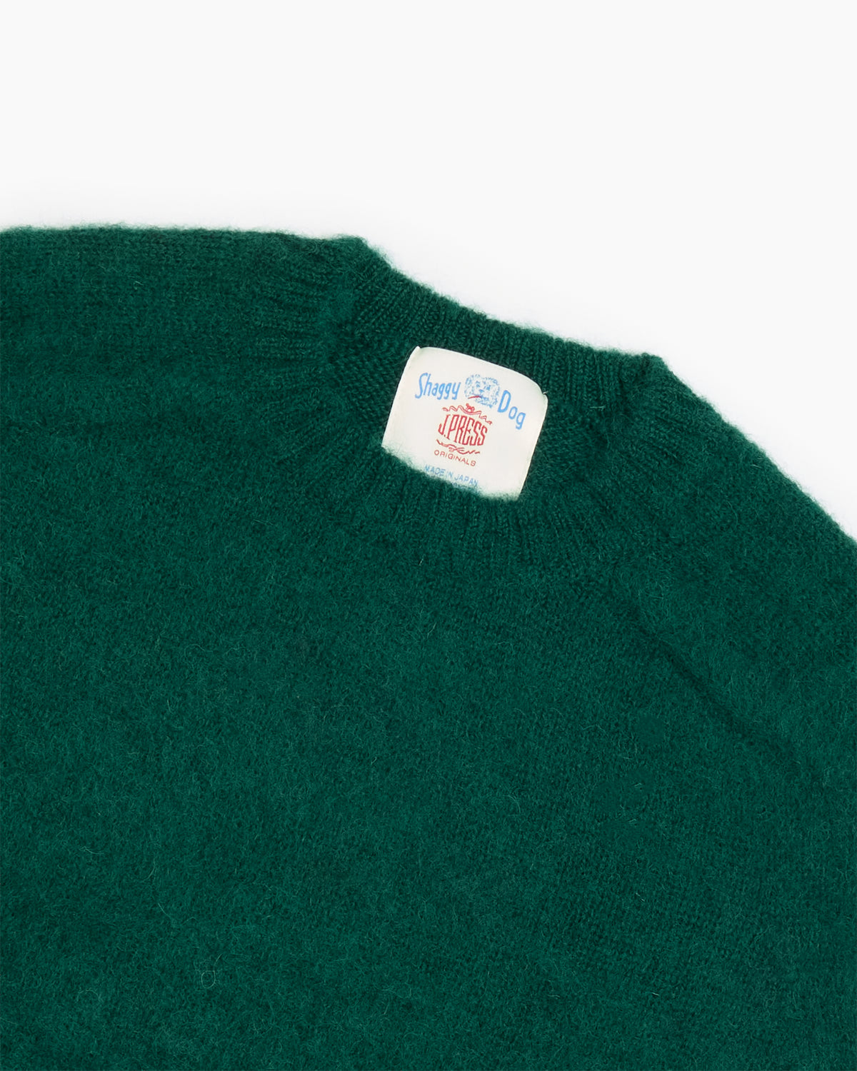 Green Shaggy Dog Jumper