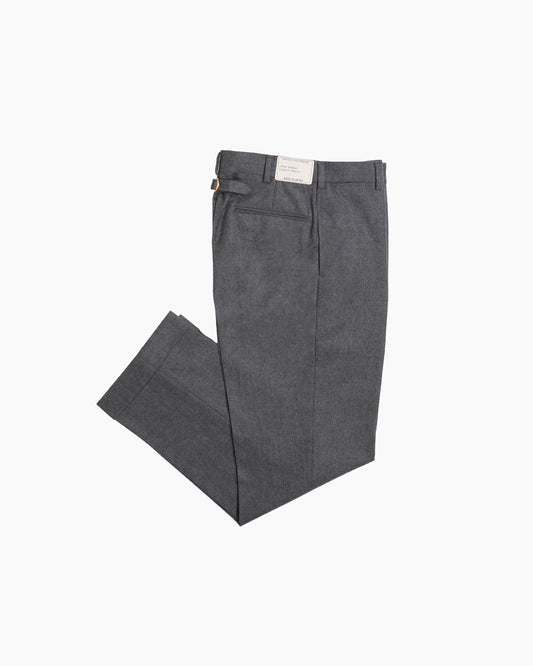 Grey Merino Wool Trousers