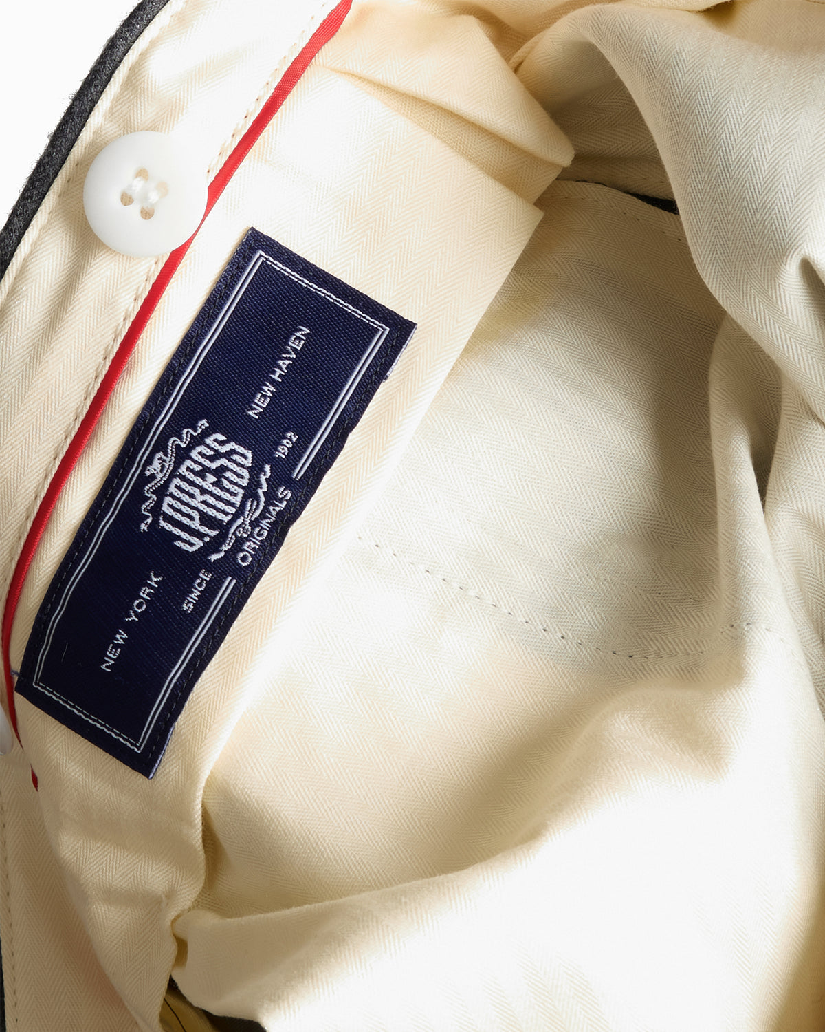 Grey Merino Wool Trousers