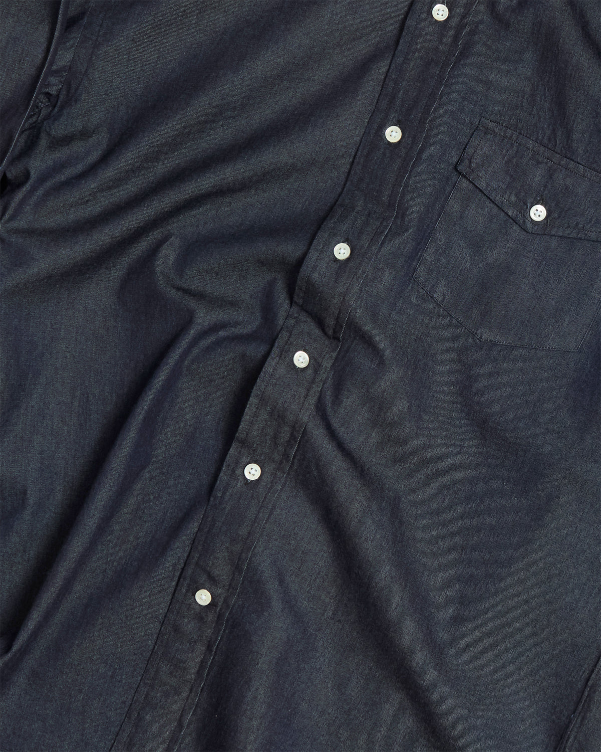Navy Chambray Shirt