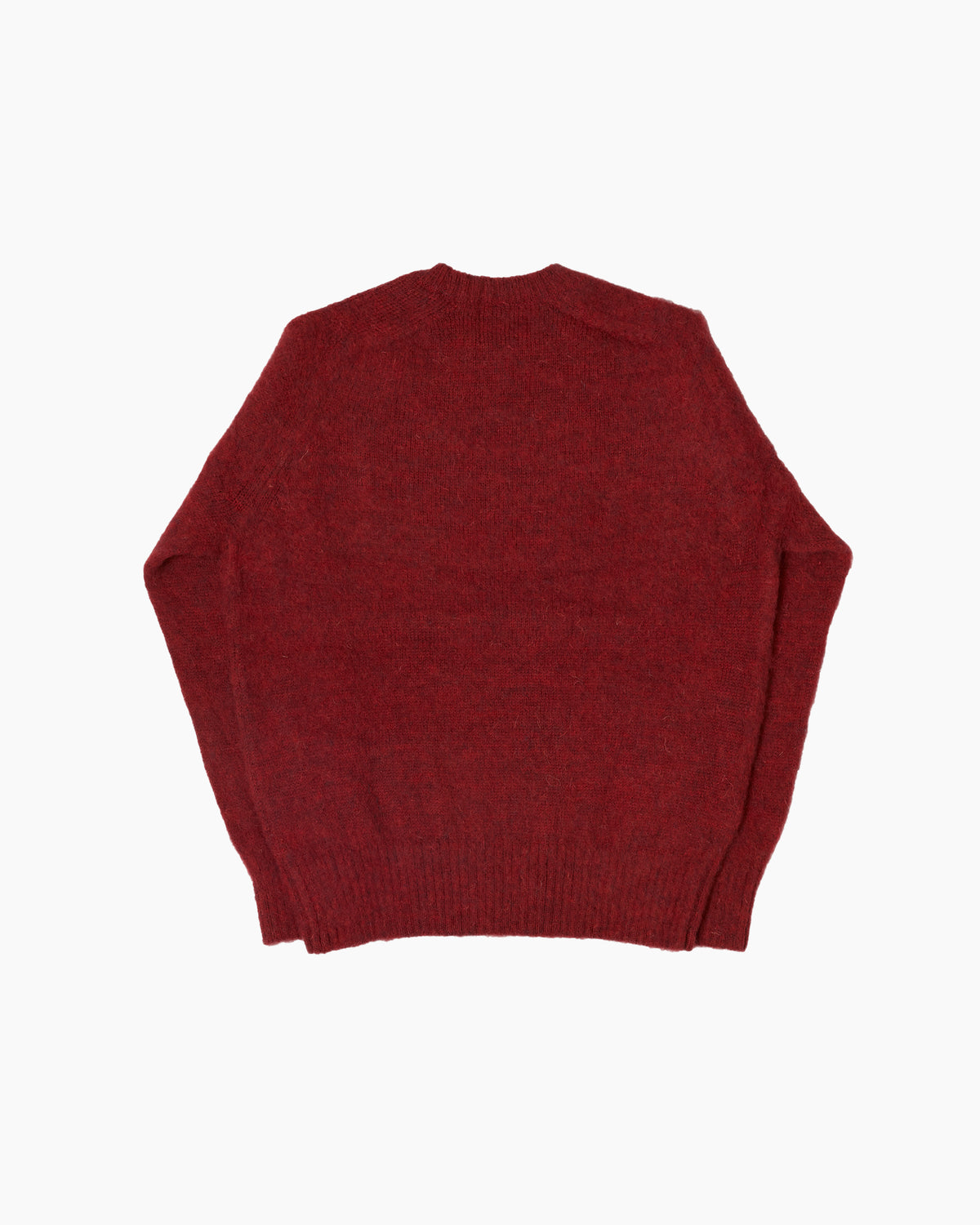 Red Shaggy Dog Jumper