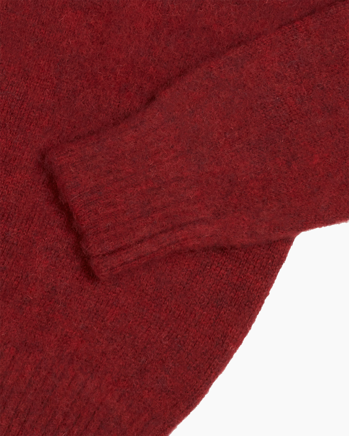 Red Shaggy Dog Jumper