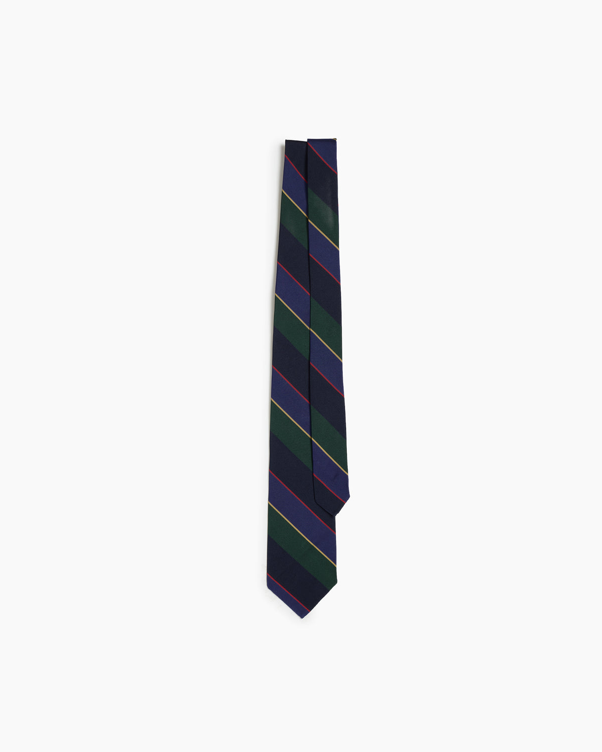 Regimental Striped Silk Tie