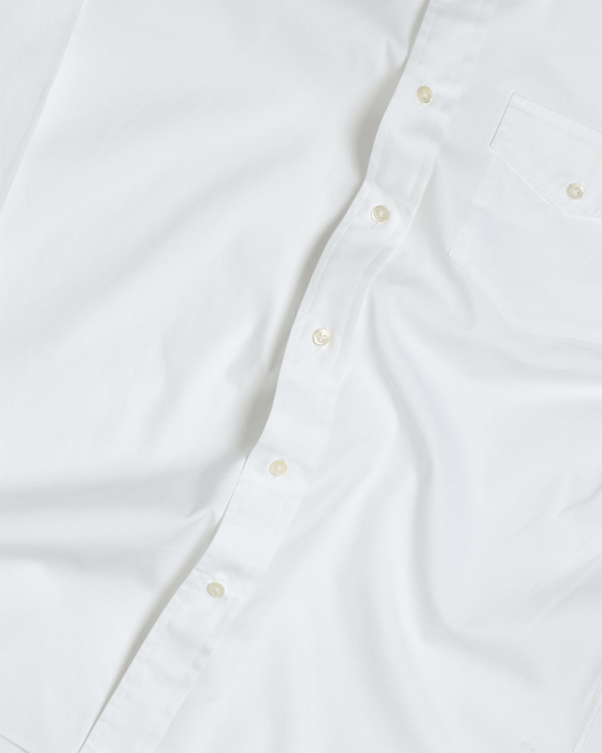White Pin Oxford Shirt