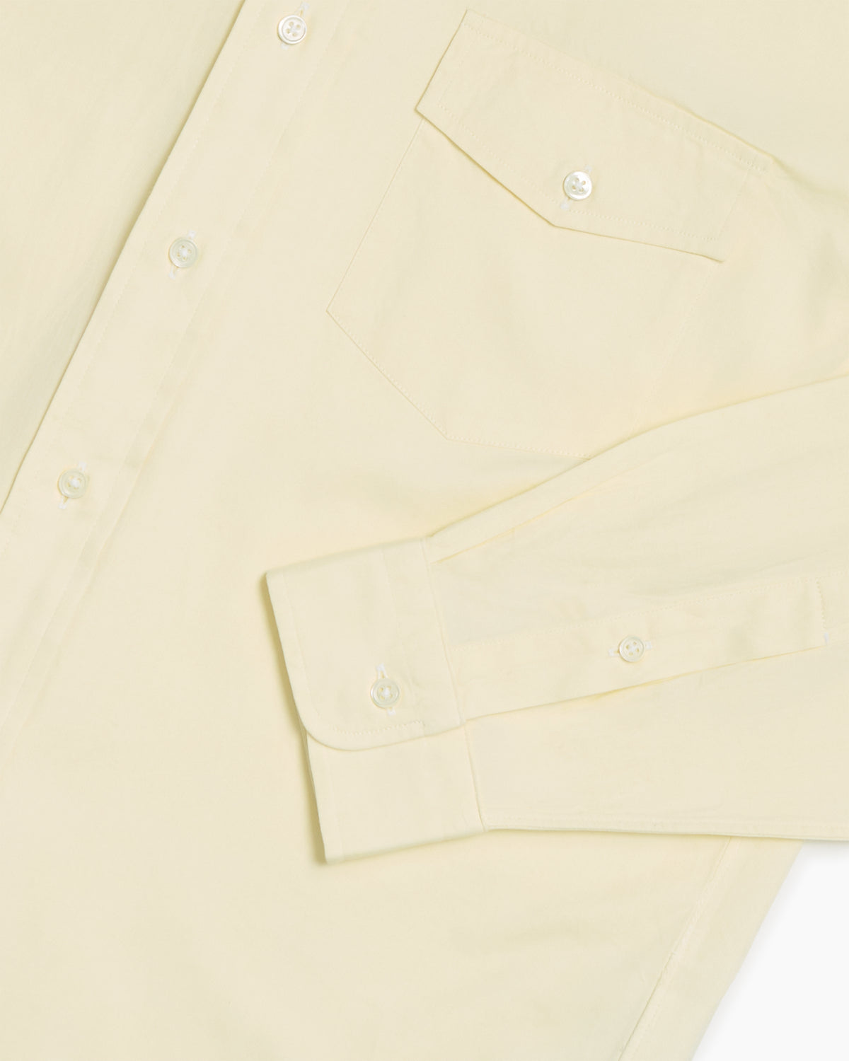 Yellow Pin Oxford Shirt