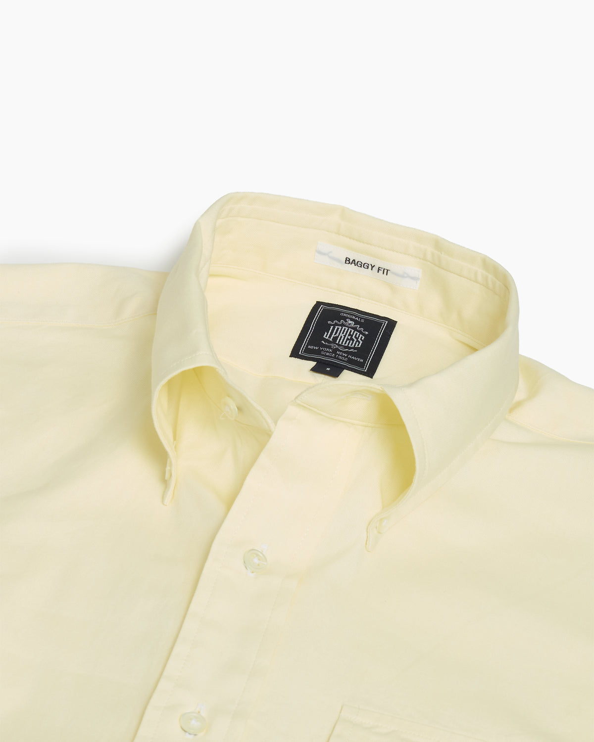 Yellow Pin Oxford Shirt