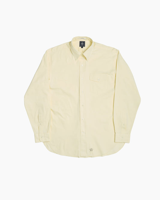 Yellow Pin Oxford Shirt
