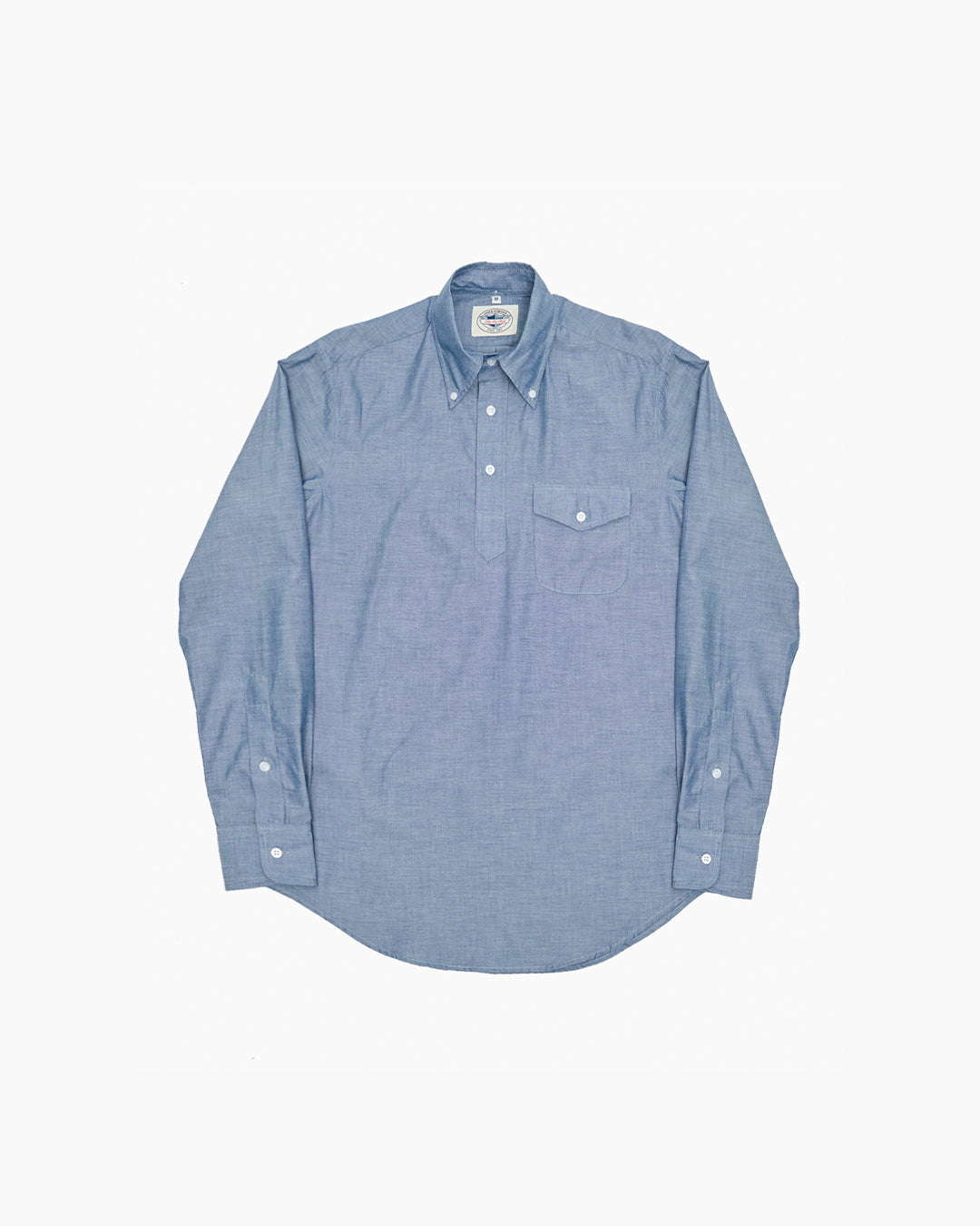 Chambray Ivy League Popover Shirt