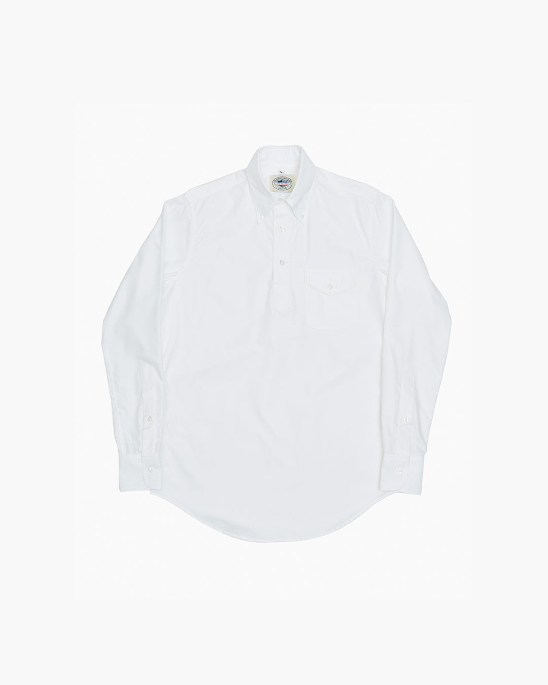 White Ivy League Popover Shirt