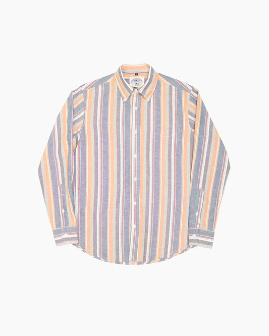 Barley Japanese Cotton Stripe Ivy Shirt